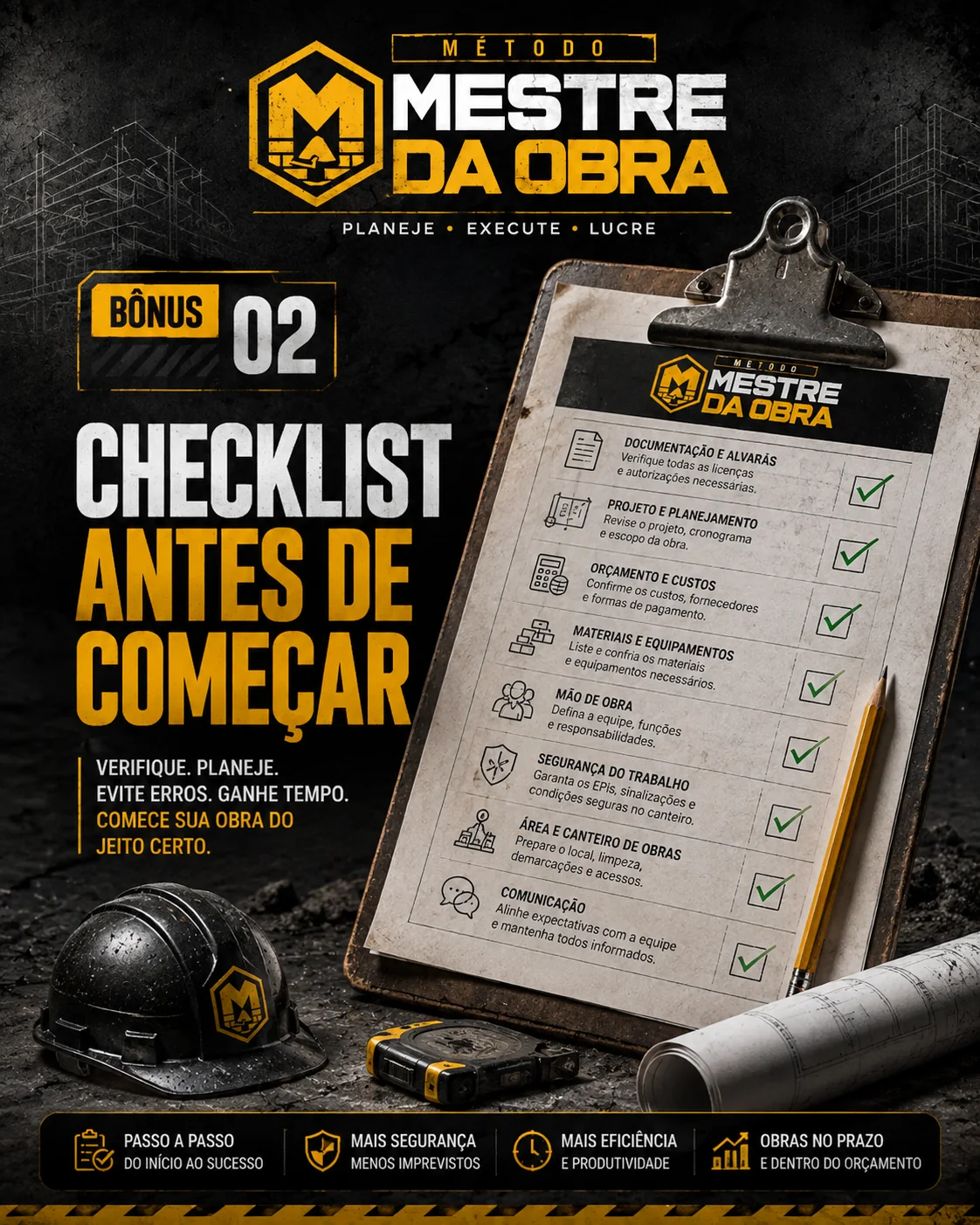 Bônus 02 — Checklist Antes de Começar